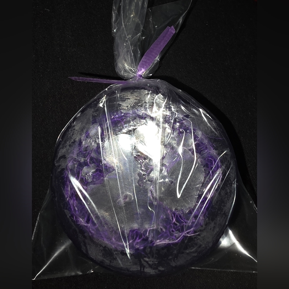 Glycerine Soap Bar With A Home Grown Loofah Center